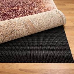 Marco Paul Non-Slip Sheet Mat & Rug in Black - Size: 70 cm x 175 cm