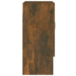 Berkfield Home Wall Cabinet Smoked Oak 60x31x70 cm Engineered Wood in Brown - Size: 60 x 31 x 70 cm - thumbnail 6
