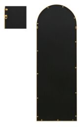 "MirrorOutlet Gold Framed Arched Leaner/Wall Mirror 67"" X 24"" (170CM X 60CM) - Size: 1 Pack" - thumbnail 3