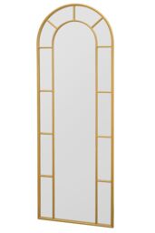 "MirrorOutlet Gold Framed Arched Leaner/Wall Mirror 67"" X 24"" (170CM X 60CM) - Size: 1 Pack" - thumbnail 5
