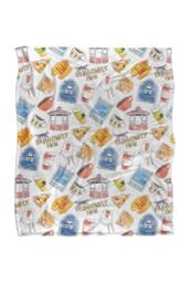 Warner Brothers Gilmore G 152x127 cm Dragonfly Inn & Lukes Soft Throw Blanket - thumbnail 1