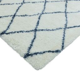 The Rug Shop UK Cream Luxurious Modern Easy to clean Machine Made Geometric Area Rug - Size: 200 cm x 290 cm - thumbnail 2