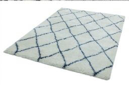 The Rug Shop UK Cream Luxurious Modern Easy to clean Machine Made Geometric Area Rug - Size: 200 cm x 290 cm - thumbnail 4