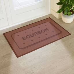 Artsy Mats Bourbon Biscuit Indoor/Outdoor Doormat (90x60cm) in Brown - Size: 60 x 90 cm - thumbnail 1