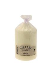 KDMD Chapel Candle 130x80 White Pillar Candle in Cream - thumbnail 2