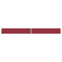 Berkfield Home Patio Retractable Side Awning 170x1200 cm Red - thumbnail 1