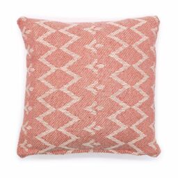 KDMD Classic Cushion Cover - Jaggered Pink - 40x40cm - Size: 40x40 cm