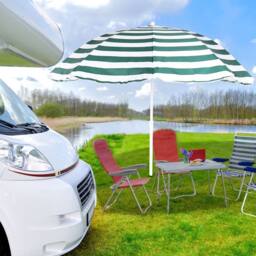 EONLION Beach Tilting Parasol Umbrella 1.8m Patio in Green - Size: 120 - thumbnail 4