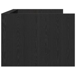 Berkfield Home Day Bed with Drawers Concrete Grey 90x200 cm Engineered Wood in Black - thumbnail 8
