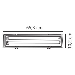 Nordlux Modern Outdoor Plastic 15, 000hrs Grey Mains Powered, IP65 - thumbnail 4