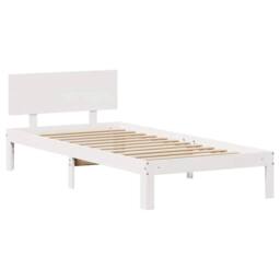 Berkfield Home Decorative Bed Frame with Drawers without Mattress White 100x200 cm - thumbnail 7