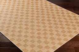 Livabliss Pismo Beach Modern Yellow Tan Checkered In- & Outdoor Jute-Look Rug in Brown - Size: 160 cm x 215 cm - thumbnail 6