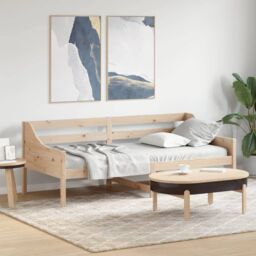 Berkfield Home Day Bed without Mattress 80x200 cm Solid Wood Pine in Brown