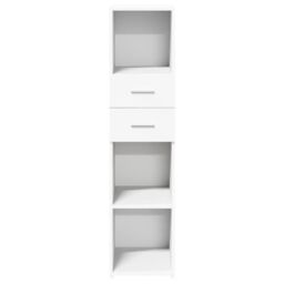 Berkfield Home Highboard White 30x42.5x124 cm Engineered Wood - thumbnail 4