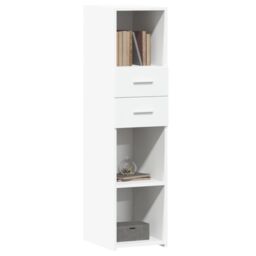 Berkfield Home Highboard White 30x42.5x124 cm Engineered Wood - thumbnail 3