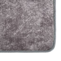 Berkfield Home Rug Washable 80x150 cm Grey Anti Slip - Size: 100 cm diameter - thumbnail 4