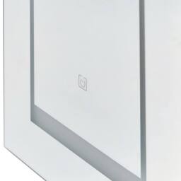 Wyld and Coco Luxor LED Mirror Cabinet Black Glass 40 x 60 cm Modern - thumbnail 7