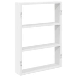 Berkfield Home Wall Shelf White 43x9x60 cm Engineered Wood - Size: 43 x 9 x 60 cm - thumbnail 6