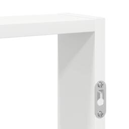 Berkfield Home Wall Shelf White 43x9x60 cm Engineered Wood - Size: 43 x 9 x 60 cm - thumbnail 7