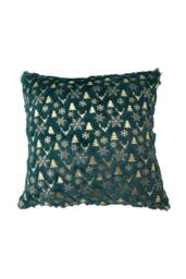Living and Home Christmas Themed Plush Throw Pillows - Size: 45 cm x 45 cm - thumbnail 6