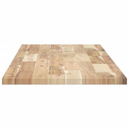 Berkfield Home Floating Shelves 2 pcs 160x40x2 cm Untreated Solid Wood Acacia in Brown - Size: 160 x 40 x 2 cm - thumbnail 5
