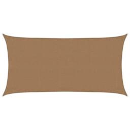 Berkfield Home Sunshade Sail 160 g/m¬≤ Taupe 3x6 m HDPE - thumbnail 2