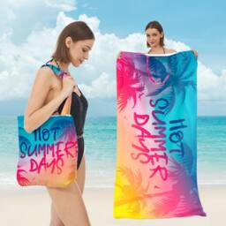 Quipulse Style 2 2-in-1 Beach Towel & Shoulder Bag - thumbnail 1