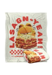 Garfield (2024) Living The Dream Silky Touch Super Soft Throw Blanket 152 X 127 cm in White - thumbnail 2