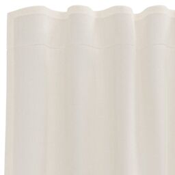 Berkfield Home Voile Curtains with Rod Pockets 2 pcs Cream - thumbnail 5