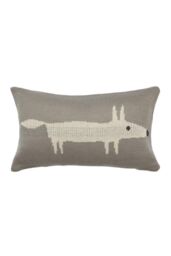 Scion 'Mr Fox' Cushion in Silver - Size: 50 cm x 30 cm