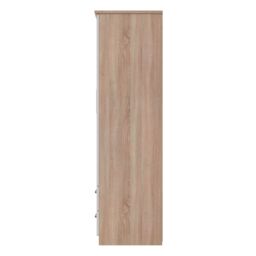 Ready Assembled 2 U Windsor Triple 2 Drawer + Drawer Wardrobe (Ready Assembled) in Beige - thumbnail 2