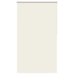 Berkfield Home Roller Blind Blackout Off-White 140x210 cm Fabric Width 136.6 cm Polyester in White - thumbnail 1