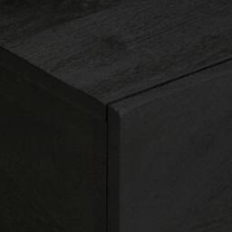 Berkfield Home Durable Coffee Table Black 100x54x40 cm Engineered Wood - Size: 100 x 54 x 40 cm - thumbnail 6