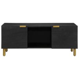 Berkfield Home Durable Coffee Table Black 100x54x40 cm Engineered Wood - Size: 100 x 54 x 40 cm - thumbnail 1