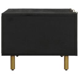 Berkfield Home Durable Coffee Table Black 100x54x40 cm Engineered Wood - Size: 100 x 54 x 40 cm - thumbnail 4