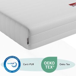 "Rest Relax Kids Memory Foam Mattress, Visco Therapy Kids Comfort, Pressure Relief, Medium-Firm, 16cm / 6"" Deep in White - Size: Super King" - thumbnail 8