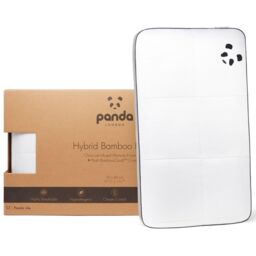 Panda London Panda Hybrid Memory Foam Bamboo Pillow in White