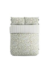 Sanderson 'Damson Blossom' Cotton Duvet Cover Set in Light Blue - Size: Single - thumbnail 6