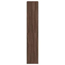 Berkfield Home Bookcase Brown Oak 100x33x175 cm Engineered Wood - Size: 100 x 33 x 175 cm - thumbnail 5
