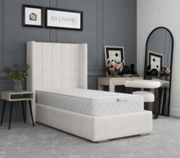 DS Living Soothe Medium Firm Ortho Reflex Aurora Spring Mattress in Off-White - Size: Super King - thumbnail 5