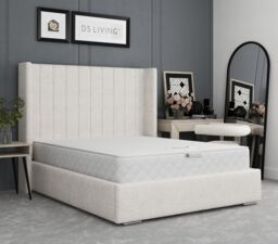 DS Living Soothe Medium Firm Ortho Reflex Aurora Spring Mattress in Off-White - Size: Super King