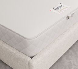 DS Living Soothe Medium Firm Ortho Reflex Aurora Spring Mattress in Off-White - Size: Super King - thumbnail 3