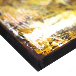KDMD Buddha Painting - Gold Face & Lotus Flower in Blue - thumbnail 4