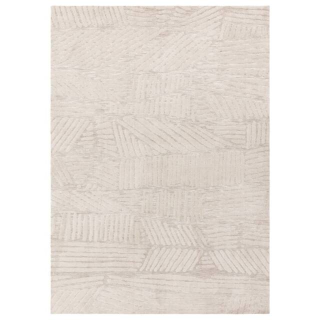 The Rug Shop UK Modern Easy To Clean Anti-Shed Area Rug in Cream - Size: 200 cm x 290 cm - image 1