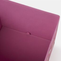 OHS Storage Cube Boxes Unicorn 2 Pack Folding Space Saving Shoe Toy Set in Pink - thumbnail 4