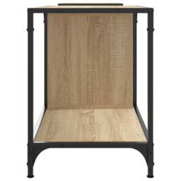 Berkfield Home TV Cabinet Sonoma Oak 203x37x50 cm Engineered Wood in Light Brown - Size: 203 x 37 x 50 cm - thumbnail 5