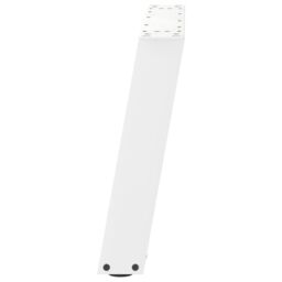 Berkfield Home Coffee Table Legs U-Shaped 2 pcs White 70x(42-43) cm Steel - thumbnail 6