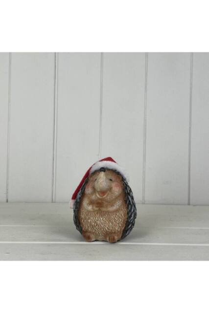 KDMD Brown & Red Polyresin Hedgehog Decoration - Large - image 1