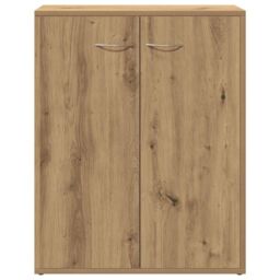 Berkfield Home Sideboard Artisan Oak 60x30x75 cm Engineered Wood in Brown - Size: 60 x 30 x 75 cm - thumbnail 4