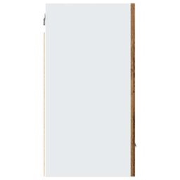 Berkfield Home Hanging Cabinet Lyon Old Wood 30x31x60 cm Engineered Wood in Brown - Size: 30 x 31 x 60 cm - thumbnail 6
